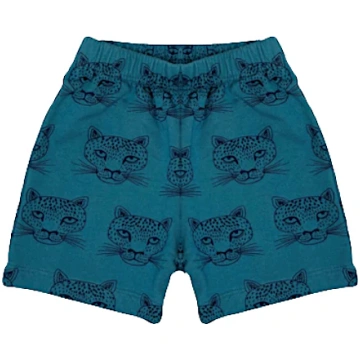 "Lilly&Sid" organiskas kokvilans šorti leopard 68c