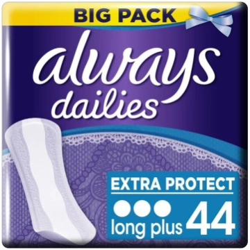 Higiēniskie ieliktnīši Always Extra Long, 44 gab. 