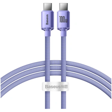 Baseus Crystal Shine cable USB-C to USB-C 100W 1.2
