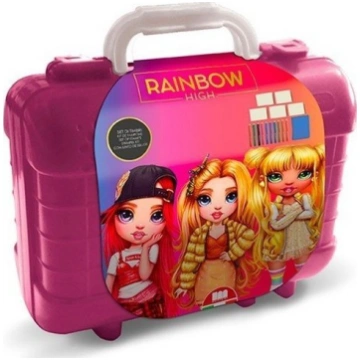 Multiprint Zestaw podrozny w walizce Rainbow High 