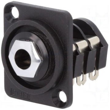 Socket | Jack 6,35mm | female | stereo | soldering