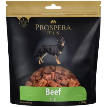 Gardums suņiem – Prospera Plus Beef Bits, 230 g
