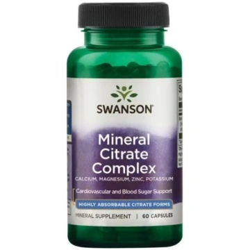 SWANSON Mineral Citrate Complex - Calcium, Magnesi