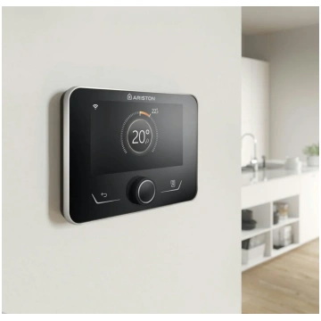 Cronotermostato modulante Sensys HD Black per una 