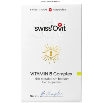 SWISS OVIT Vitamin B Complex kapsulas N30
