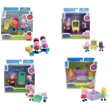Peppa Pig cūciņas ar aksesuāriem