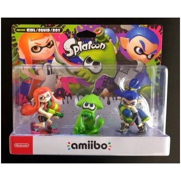Nintendo Amiibo Splatoon Inkling Girl Squid Boy Tr