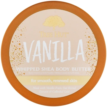 Ķermeņa sviests - Tree Hut Vanilla Whipped Body Bu