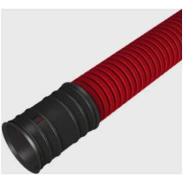 Gofrēta dubultsienu caurule EVOCAB HARD D=110mm/6m