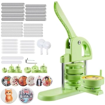 VEVOR Pogu mašīna Button Maker Machine Badge Punch