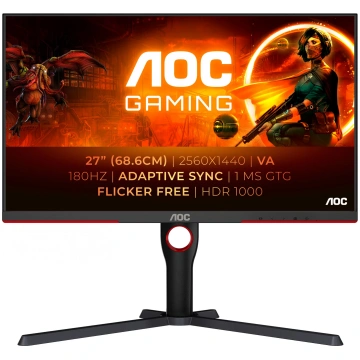 AOC G3 Q27G3XMN/BK datora monitors 68,6 cm (27 col
