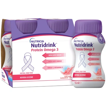 NUTRICIA Nutridrink Protein Omega3 ar ogu garšu 12