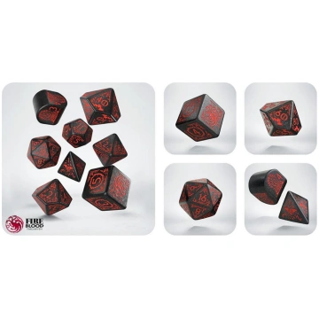 Game of Thrones. Targaryen Dice Set. Q-Workshop GO