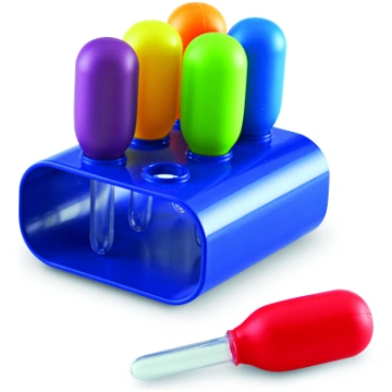 Lielās pipetes statīvā - komplekts