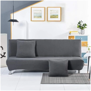 Folding Sofa Cover, Stretch Sofa Cover without Arm