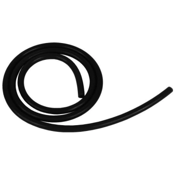 3mm Black Vacuum Hose - Durable & Flexible Design 