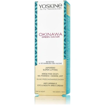 Plakstiņu un lūpu krēms Yoskine Okinawa Green Cavi