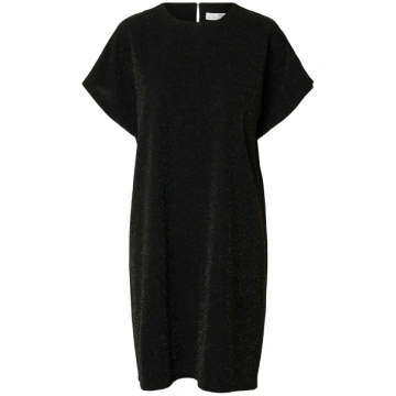 Selected - Slfoversized Sandra Ss Short Dress - iz