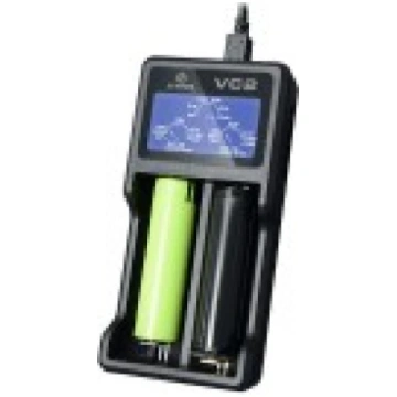 XTAR VC2 Li-Ion 0.5A USB Li-Ion Battery Charger, d