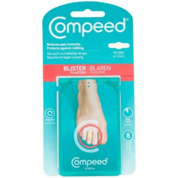 Compeed Blister on Toes Plasters 8 per pack