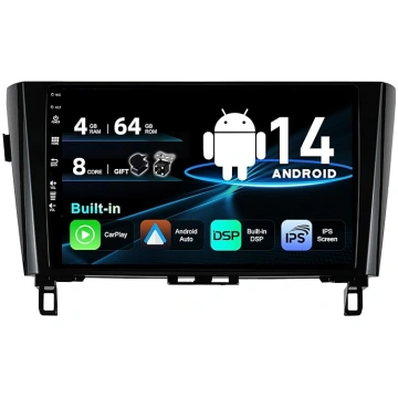 SXAUTO Android 14 Auto radio priekš Nissan XTrail 