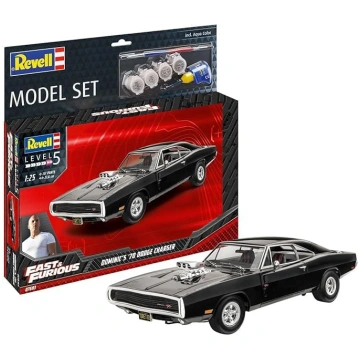 Revell modelis Fast & Furious 1970 Dodge Charger I