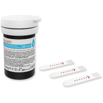 iHEALTH GLUCOSE STRIP 23510, 25 gab