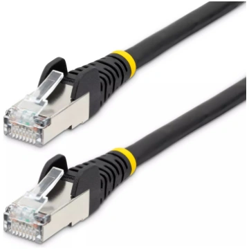 StarTech.com CAT6a Ethernet kabelis 50cm Melns 10G