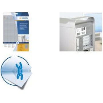 HERMA 4592 self-adhesive label Rounded rectangle S