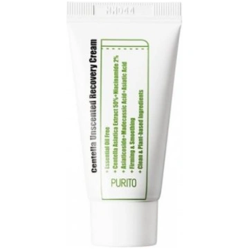 Centella Unscented Recovery Cream Atjaunojošs krēm