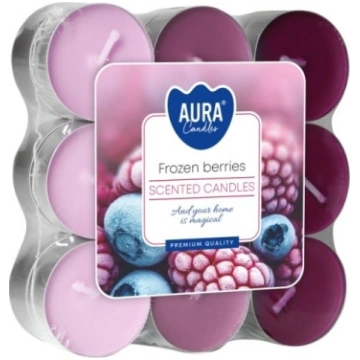 Tējas sveces aromātiskās Frozen berries 18gb Bispo