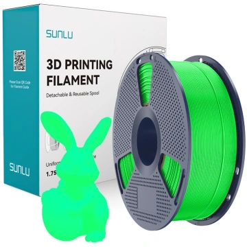 Filament Sunlu PLA Glow In The Dark (zielony)