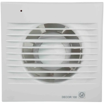 Sadzīves ventilators S&P DECOR 100C, pretvārsts So