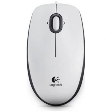 LOGITECH B100 Wheel Optical WHITE