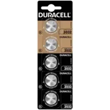 Duracell CR2032 3V baterijas, 5 gab