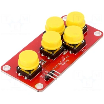 Module: button | Colour: yellow | No.of butt: 5 OK