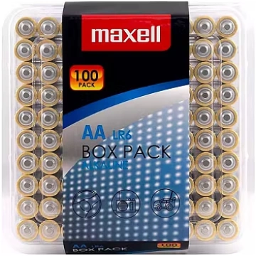 Maxell Bateria alkaliczna Alkaline AA LR6 100 szt.