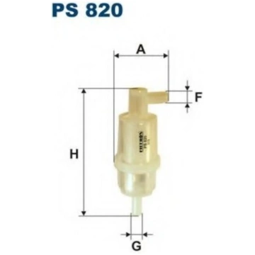 Degvielas filtrs FILTRON PS820