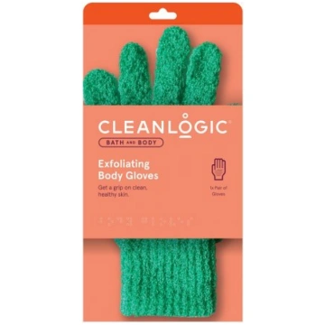Cleanlogic Bath & Body Exfoliating Body Gloves Ķer