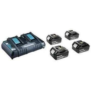 MAKITA 18V barošanas avota komplekts (BL1850Bx4+DC