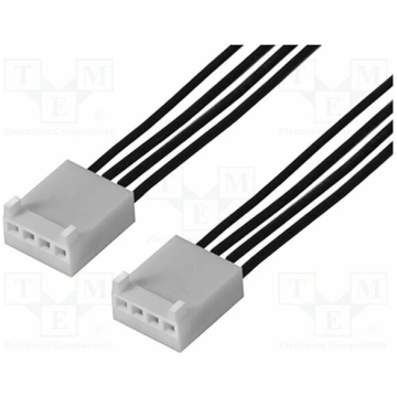 Connector: wire-board; socket; female; PIN: 4; KK 