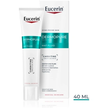 EUCERIN DermoPure Clinical matējošs fluīds, 40 ml 