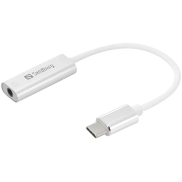 Adapteris Sandberg USB-C Audio 3.5 mm, USB-C