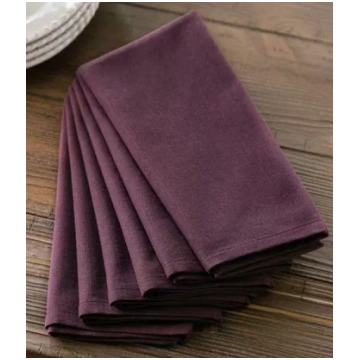 Auduma salvete Torino tumši violeta - 50 x 50cm