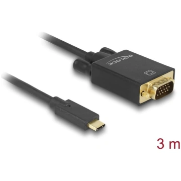 Delock Kabel USB Type-C™ Stecker > VGA Stecker (DP