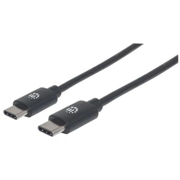 Manhattan USB 2.0 Type C-Cable C-Plug/2m Black 354