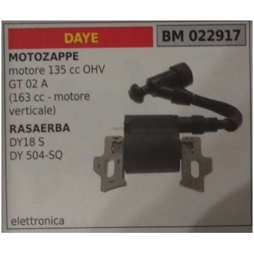 BOBINA ELETTRONICA MOTOZAPPA MOTORE DAYE 135cc OHV