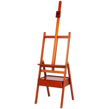 Daudzfunkcionāls mākslas molberts Folding Brown Ou