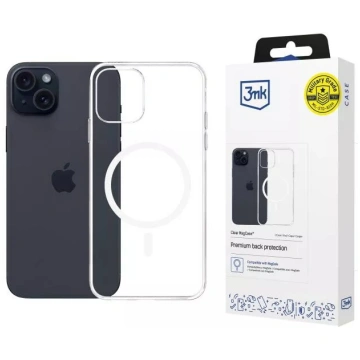 3MK Clear MagCase mobilā telefona vāciņš Apple iPh