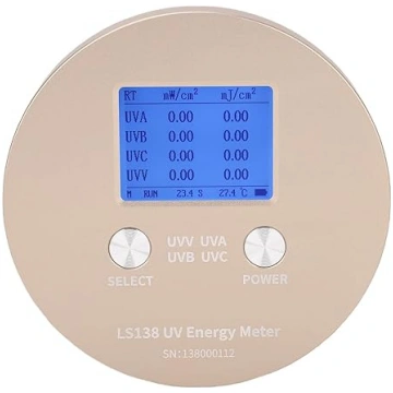 FTVOGUE Ultravioletās enerģijas mērītājs, UVA, UVB